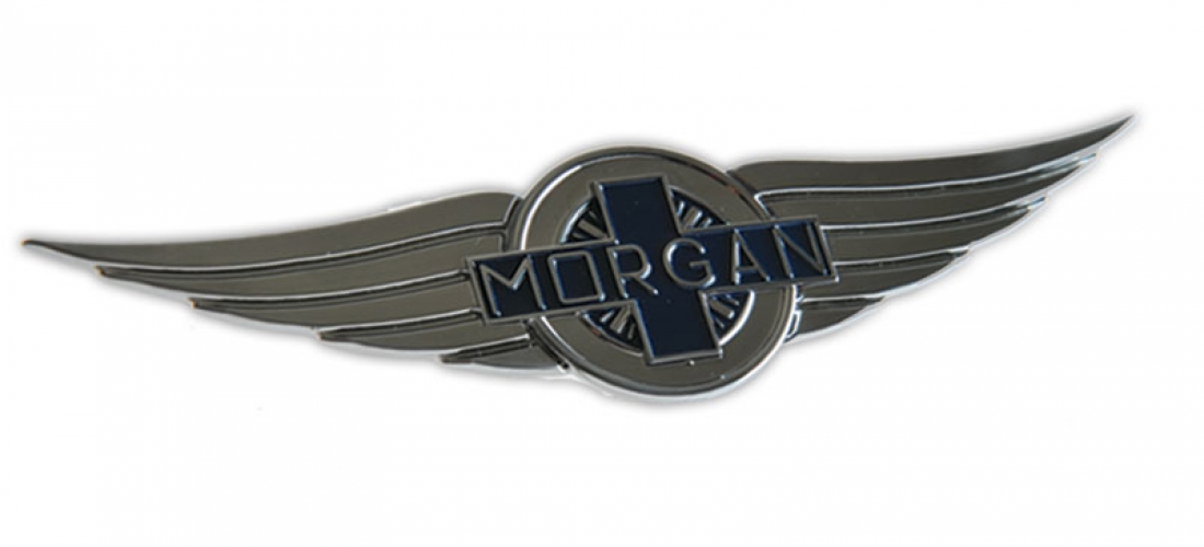 Nieuw Morgan kenteken voor radiatorrooster (15,5cm x 3,7cm) [ART 81] 52,65€ BTW inb