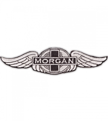 Opnaaivilt geborduurd Morgan logo (13cm x 4,5cm) [ART 177] 33,61€ BTW inb