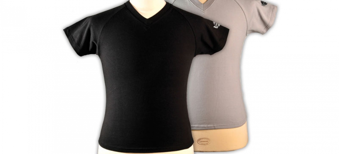 T-shirt Centenary voor dames zwart en grijs (S-M-L-XL-XXL) [ART 220] 30,49€ BTW inb
